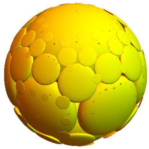 Kozma-Szirmai packing with 4 layers