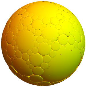 Böröczky-Florian packing with 5 layers